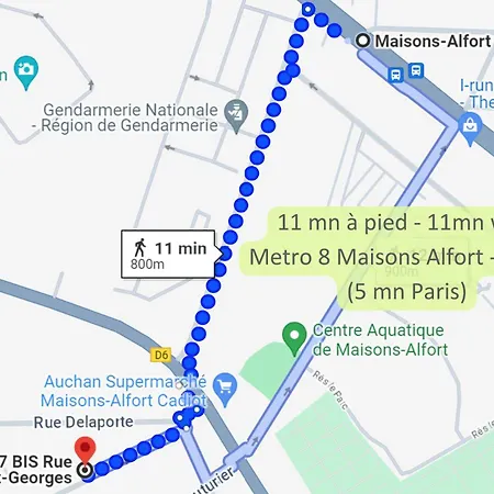 Disponible - 5mn Paris - Gare A Pied - Jardin Terrasse - 6 Pers - Centre - Proche Tous Commerces Et Transports - Wifi *